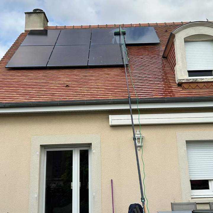 nettoyage personnalisé panneaux photovoltaïques Normandie